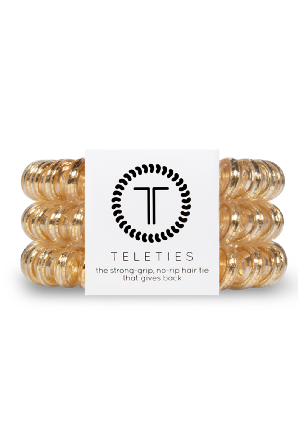Teleties Hair Ties - Good as Gold