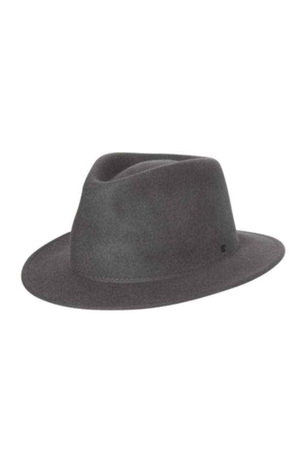 SIDEWALK SALE ITEM - Mens Fedora Hat - Maestro Grey