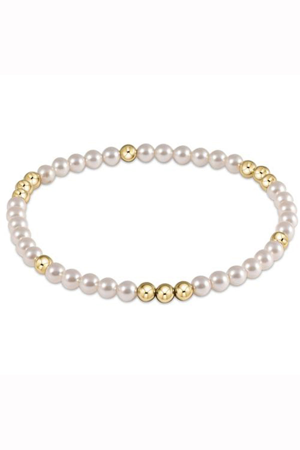 EN Worthy Pattern Bracelet - Pearl