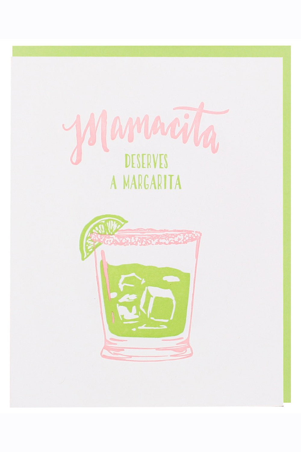 Smudgey Greeting Card - Mother's Day Mamacita Margarita