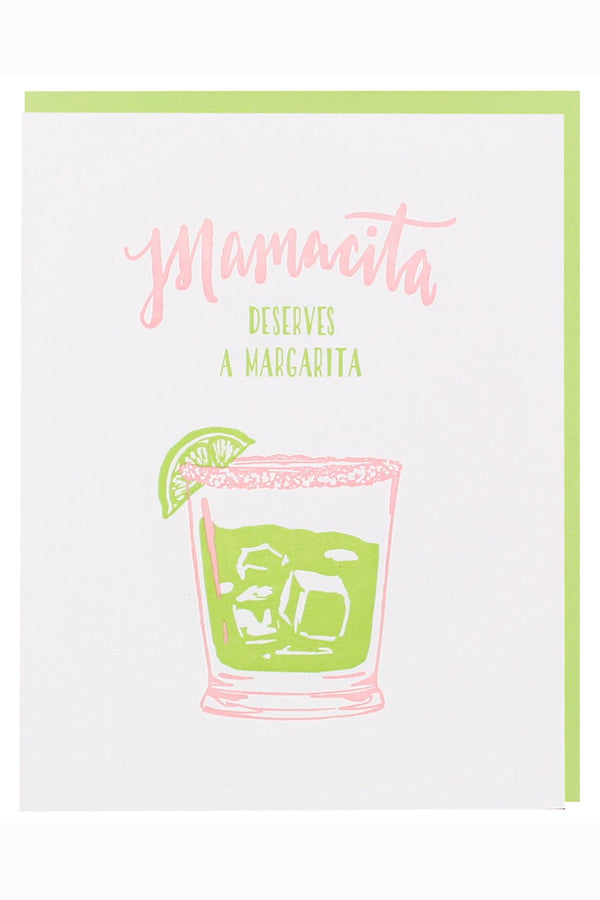 Smudgey Greeting Card - Mother's Day Mamacita Margarita