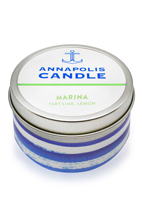 Tin Annapolis Candle - Marina