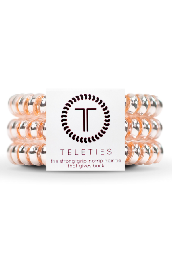 Teleties Hair Ties - Millennial Pink