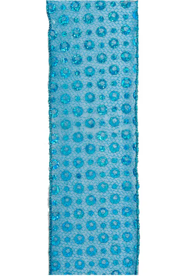 SIDEWALK SALE ITEM - Decorating Ribbon - Woven Deep Blue