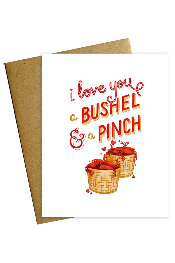 MM Single Valentine's Day Card - Bushel & Pinch