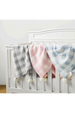 SIDEWALK SALE ITEM - Chenille Pom Pom Baby Blanket