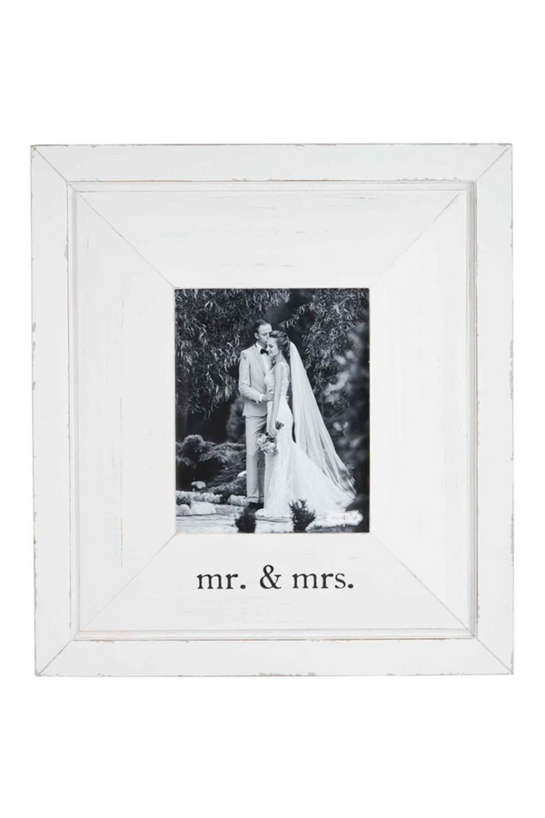 Big Mr & Mrs Wood Frame