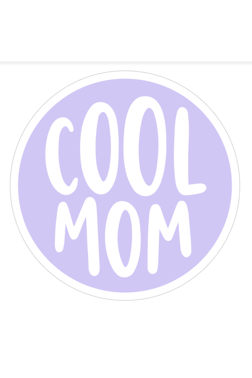 Trendy Sticker - Cool Mom
