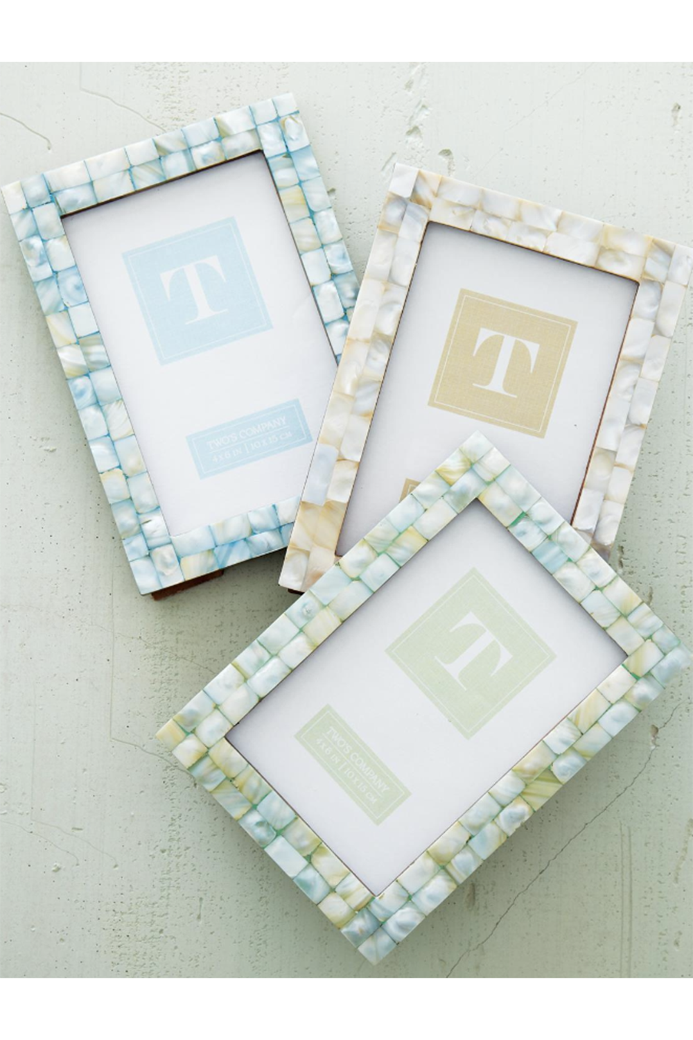 Pearly Tiles Picture Frame