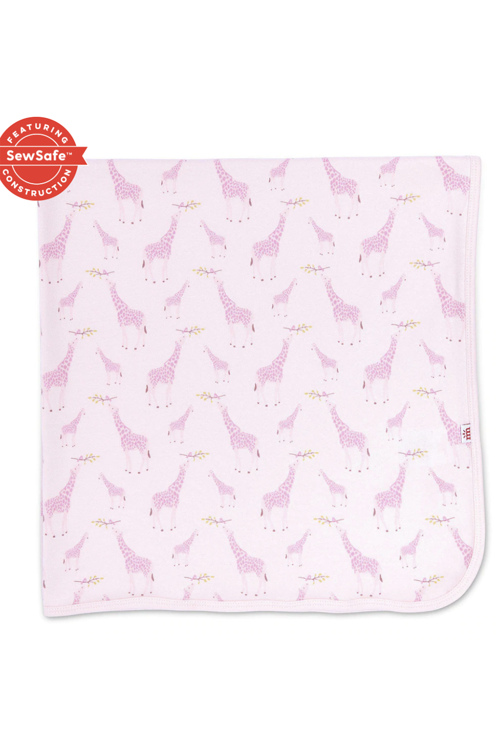 Magnetic Me Swaddle Blanket - Pink Jolie Giraffe