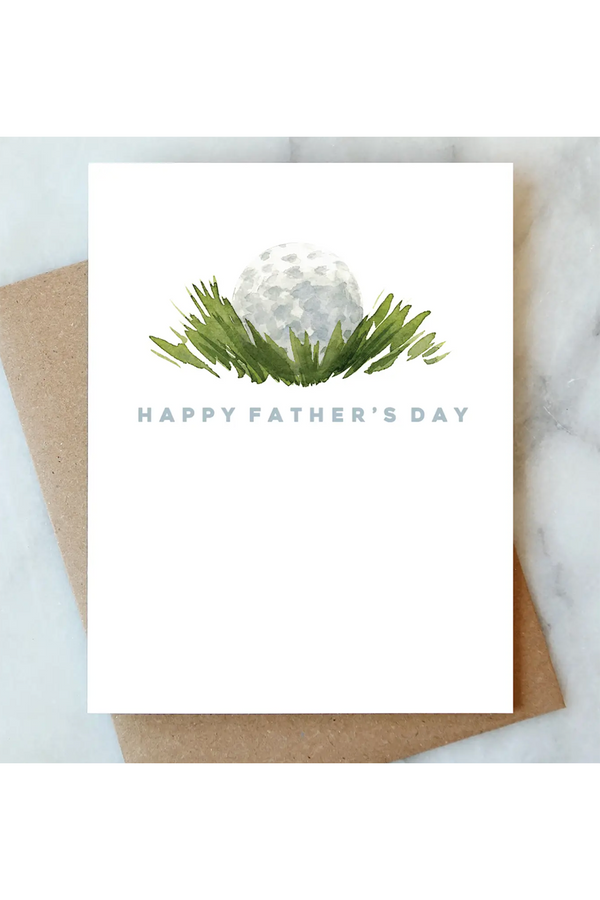 AJD Father's Day Card - Golf