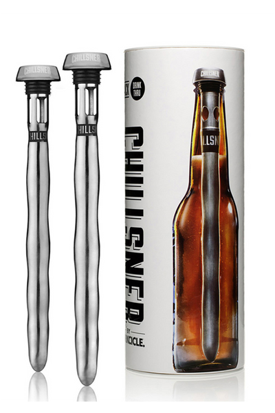 Chillsner by Corkcicle 2 Pack In-Bottle Frozen Beer Chillers NEW open box