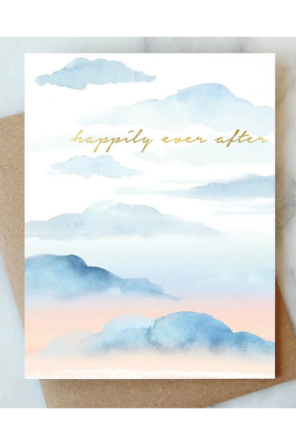 AJD Wedding Card - Happily Ever After