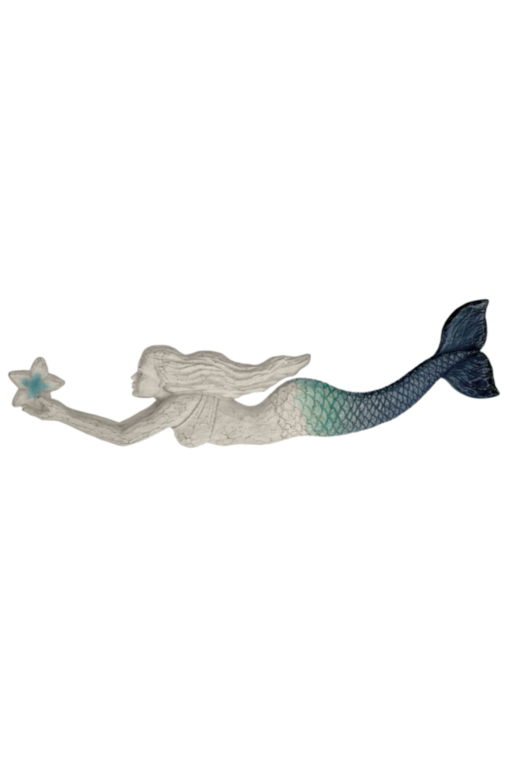 Blue Ombre Mermaid Figure