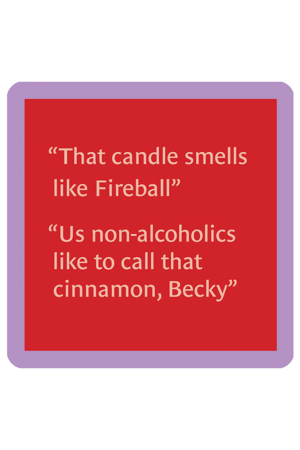 Humor Coaster - Fireball