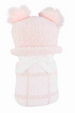 SIDEWALK SALE ITEM - Chenille Baby Blanket + Hat Set
