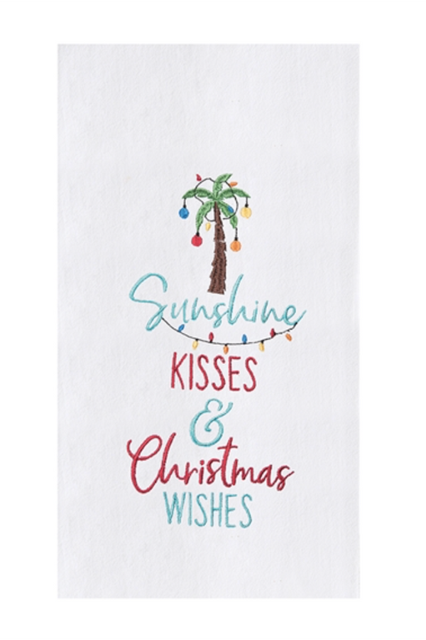 Holiday Flour Sack Towel - Sunshine Kisses
