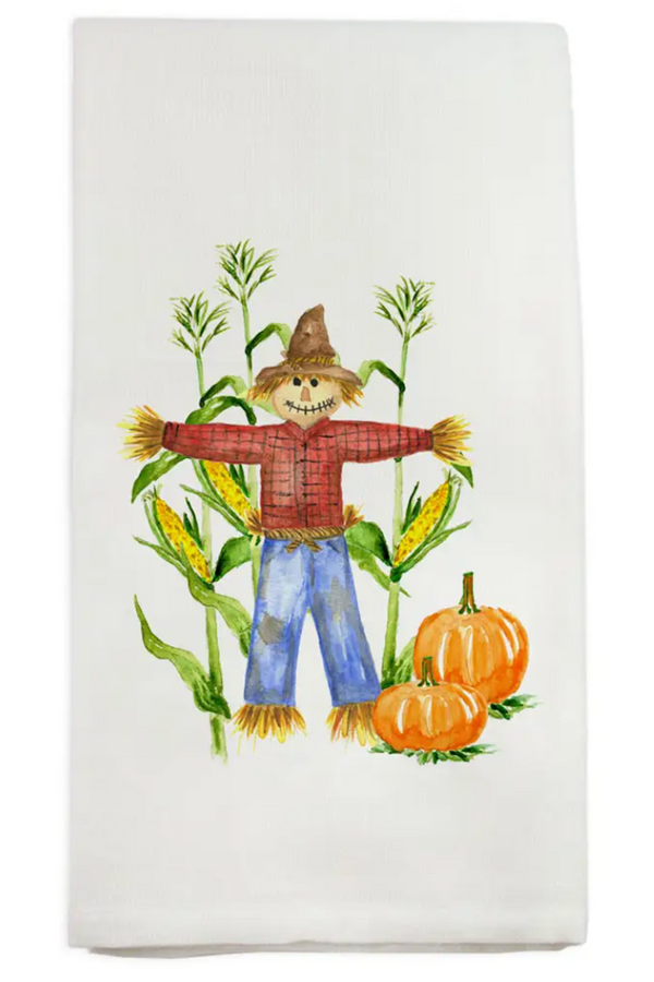 FG Watercolor Tea Towel - Scarecrow