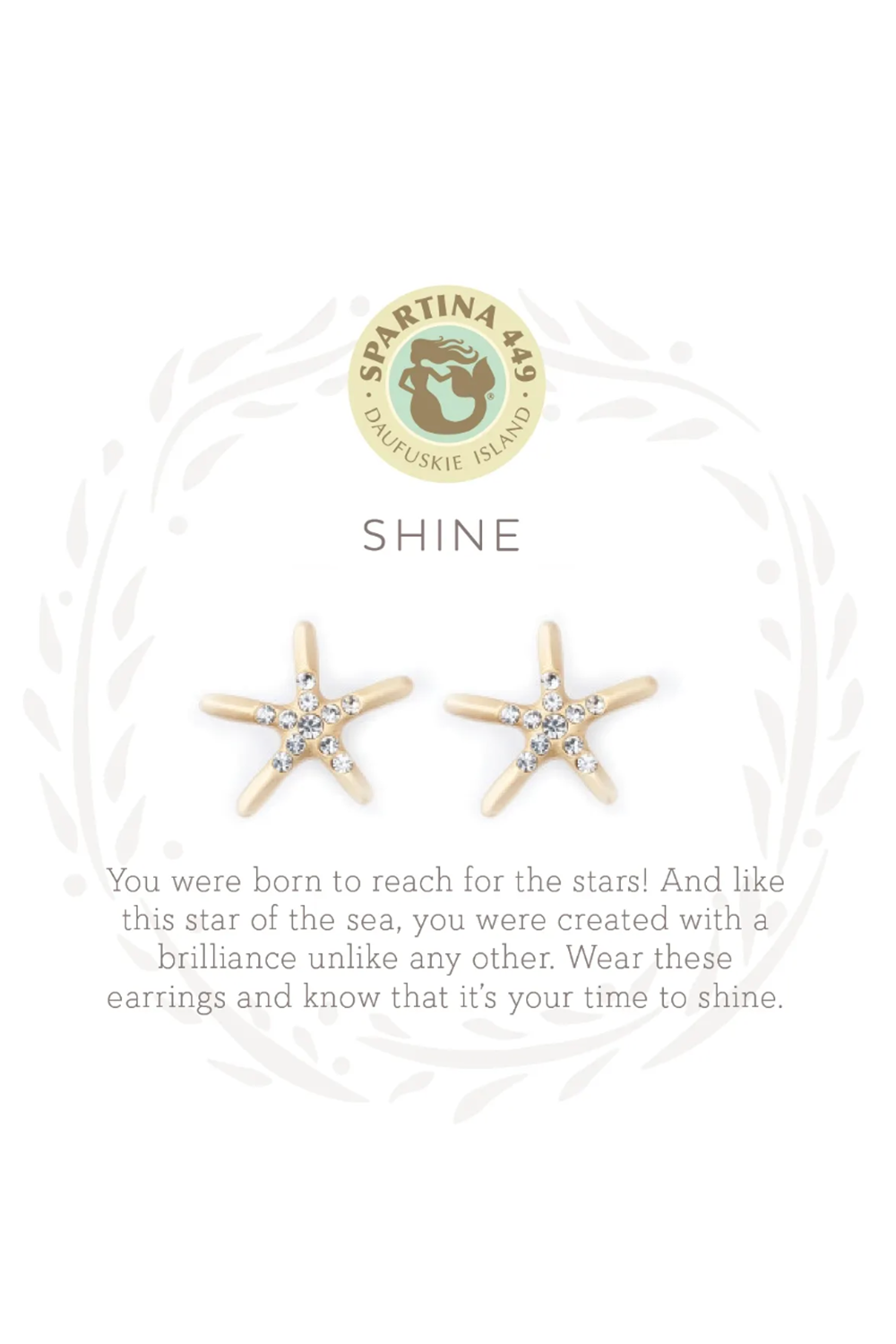 Sea La Vie Earrings - Gold Shine Starfish