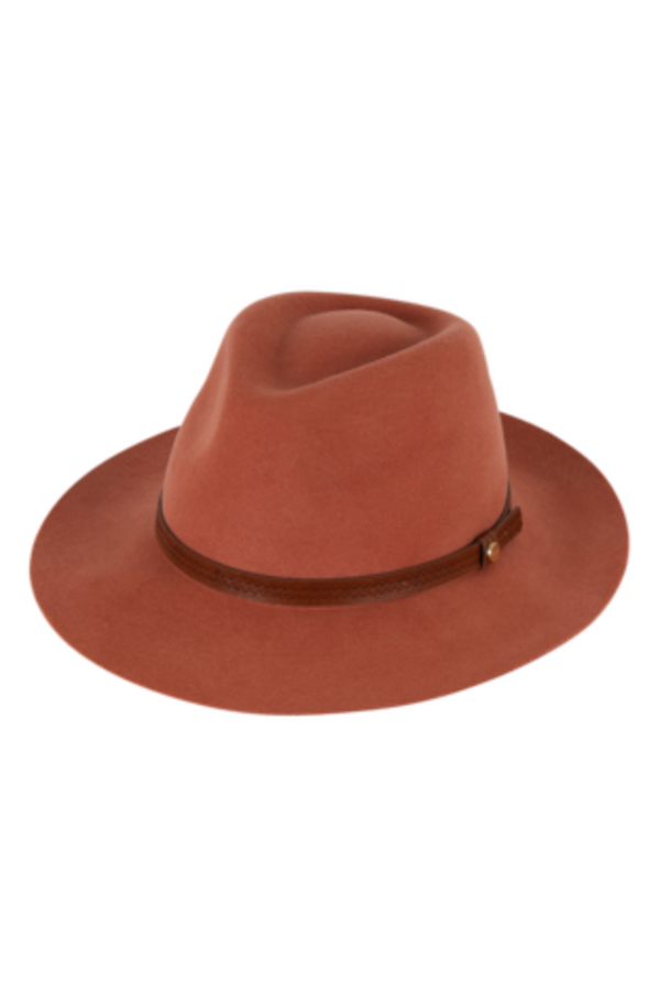 SIDEWALK SALE ITEM - Ladies Safari Hat - Kallie Terracotta