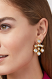 SIDEWALK SALE ITEM - Julie Vos Antonia Chandelier Earring - Iridescent Clear Crystal