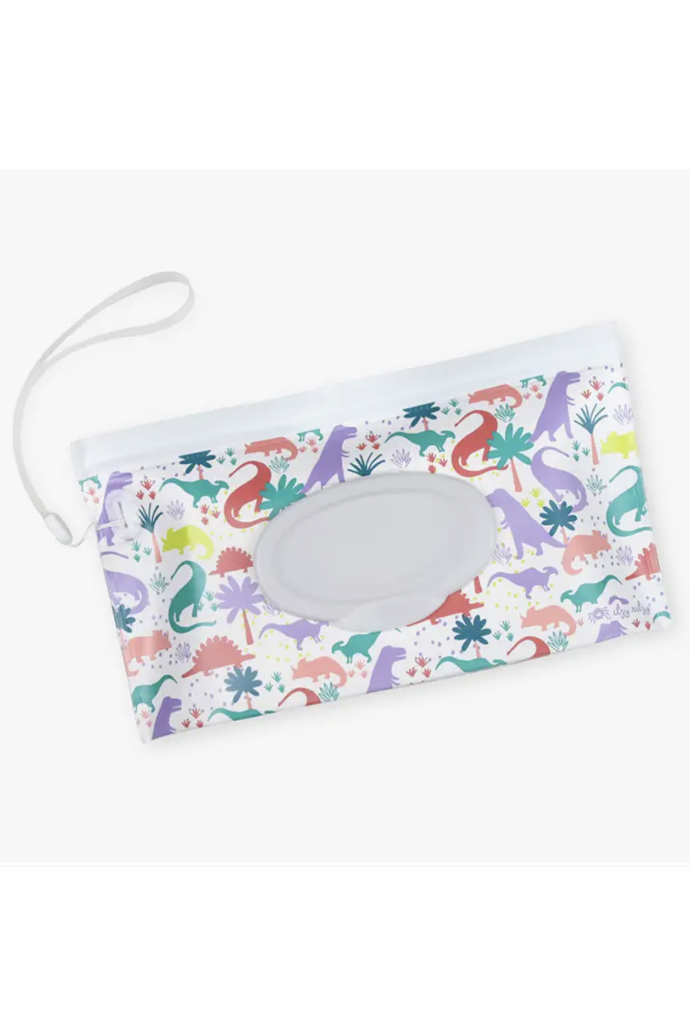 Take + Travel Reusable Wipes Pouch - Darling Dinos
