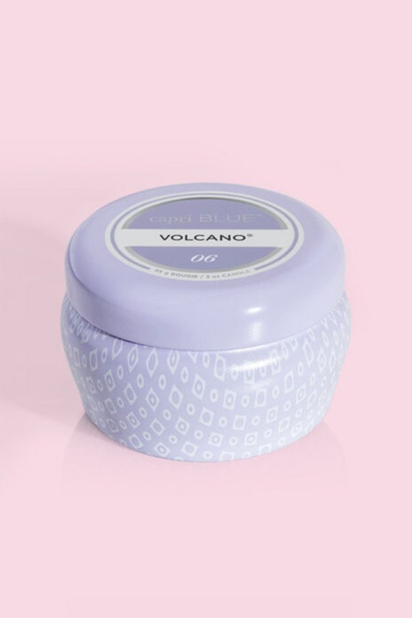 Mini Tin Volcano Candle - Lavender
