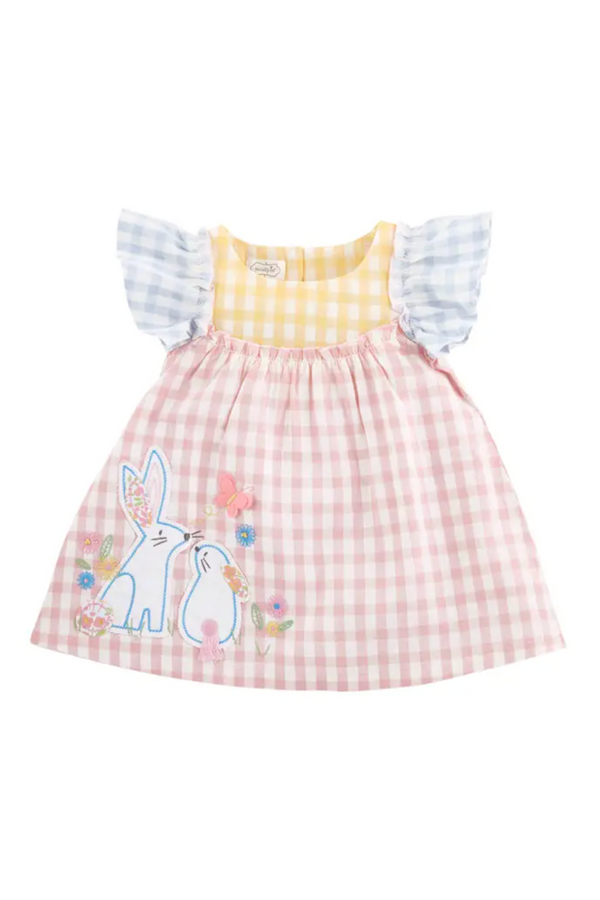 Baby Girl Bunny Gingham Dress