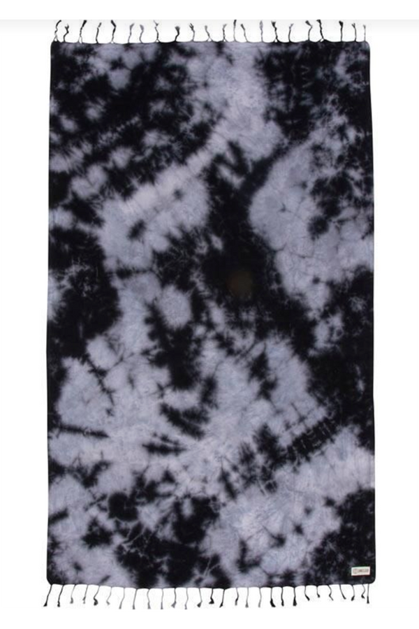 Sand Cloud Towel - Black Acid Wash