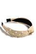 Fashion Women's Headband - Knotted Pearl Natural