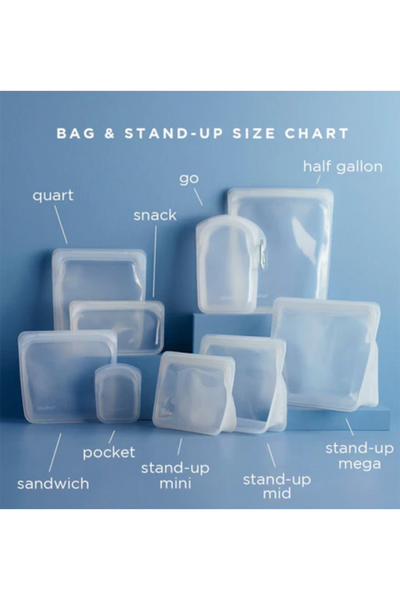 Reusable quart bags hotsell