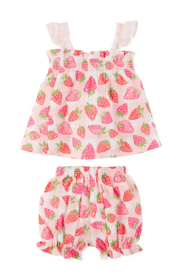 Strawberry Short Set Outfit