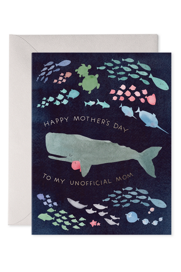EFran Mother's Day Greeting Card - Unofficial Mom