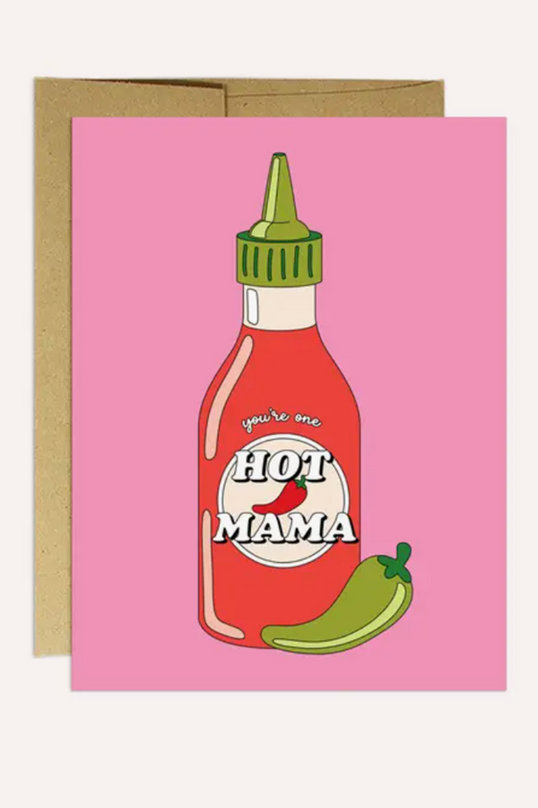 PMP Mother's Day Greeting Card - Hot Mama