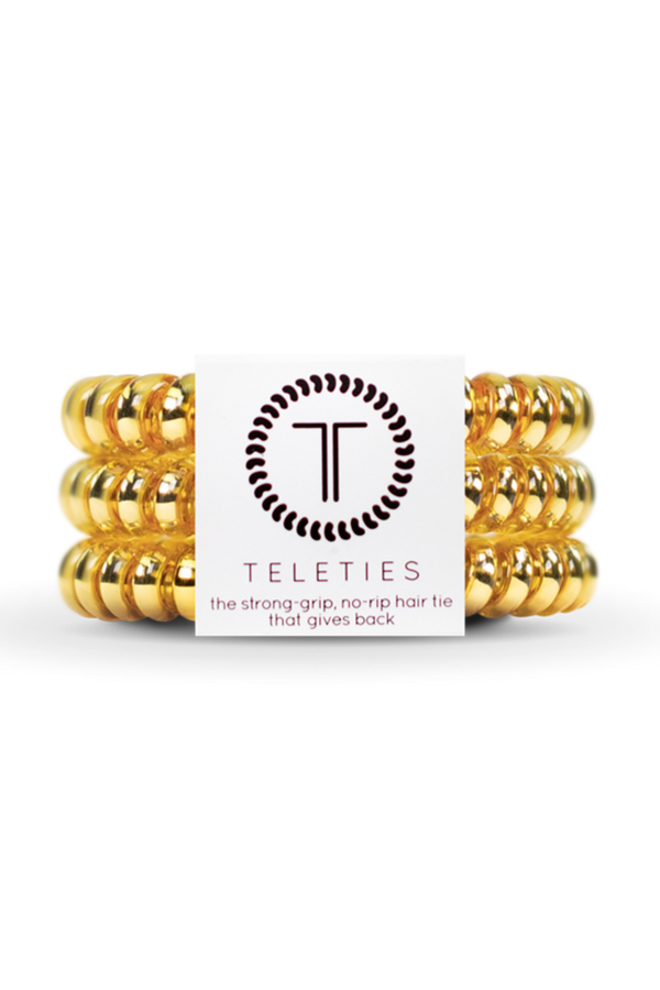 Teleties Hair Ties - Sunset Gold