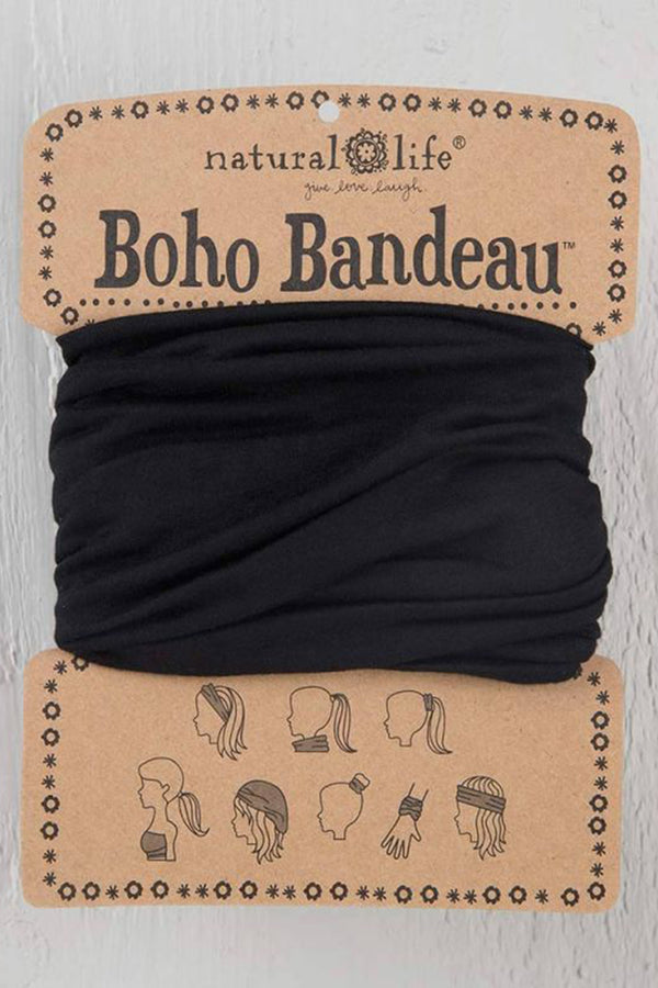 Boho Bandeau - Solid Black