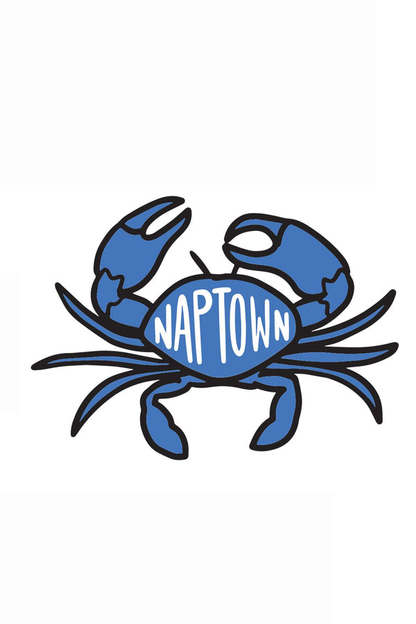 Trendy Sticker - Crab Blue Naptown