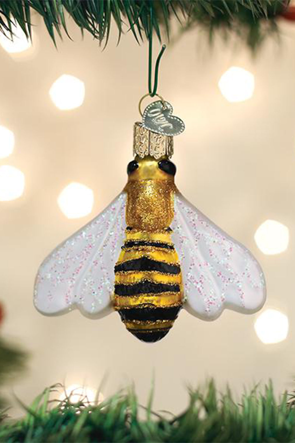 Glass Ornament - Honey Bee