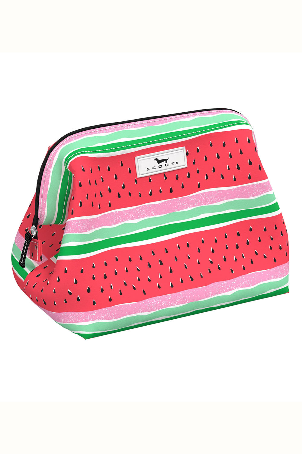 SIDEWALK SALE ITEM - Big Mouth Cosmetic Bag - "Melondramatic" SUM25