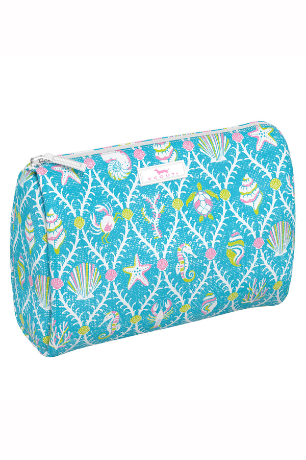 Packin' Heat Cosmetic Bag - "Aqua La Vista" SUM26