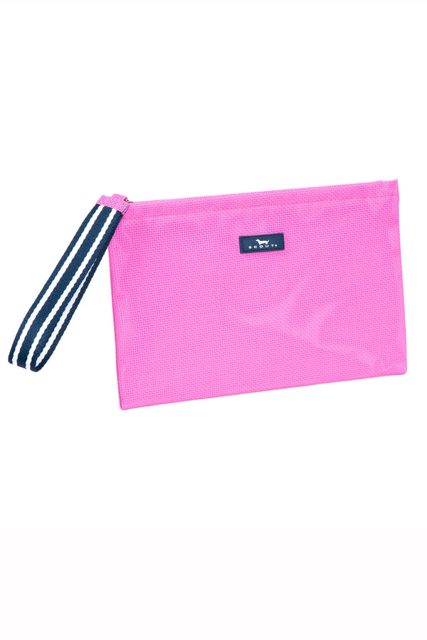 Cabana Clutch Wristlet - "Red Violet Woven" SUM26