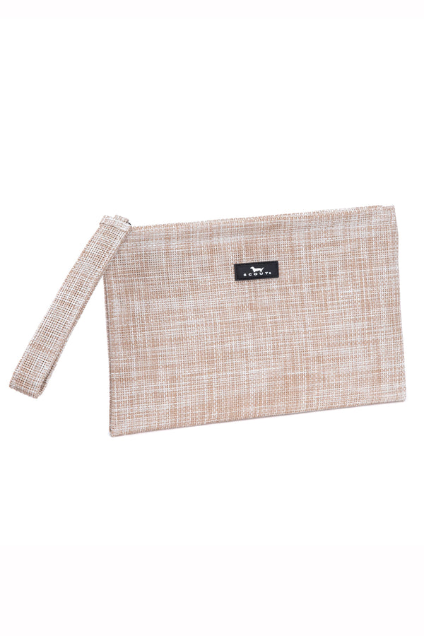 Cabana Clutch Wristlet - "Sand Woven" SUM26