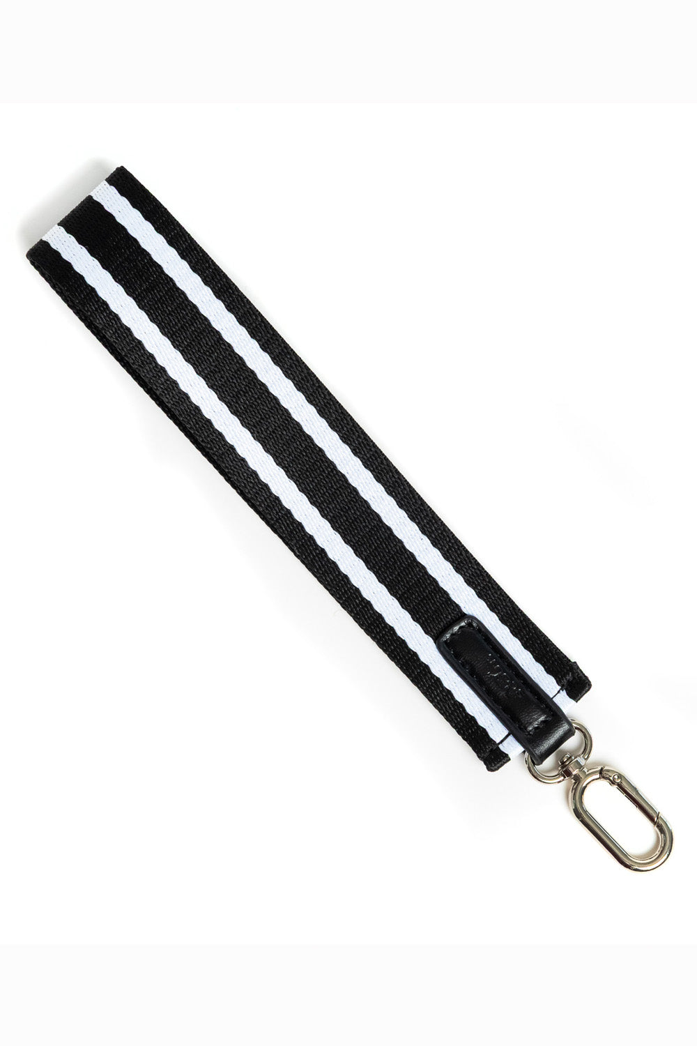 On Hand Wrist Strap - "Black and White Stripe" SP26