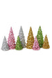 Lighted Mini Whimsical Glitter Tree