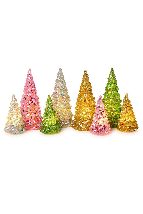 Lighted Mini Whimsical Glitter Tree