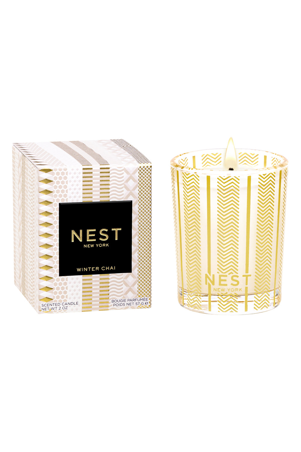 Nest Votive Candle - Winter Chai Scent