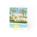 Rebecca Single Birthday Greeting Card - Yellow