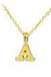 Plata Initial Necklace - Gold