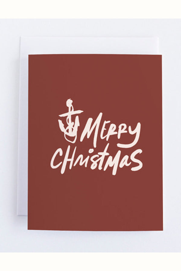 Boxed Card Set - Anchor Red Christmas