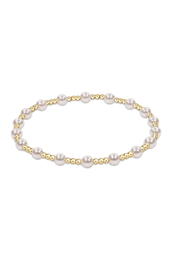 EN Classic Sincerity Bracelet - Pearl